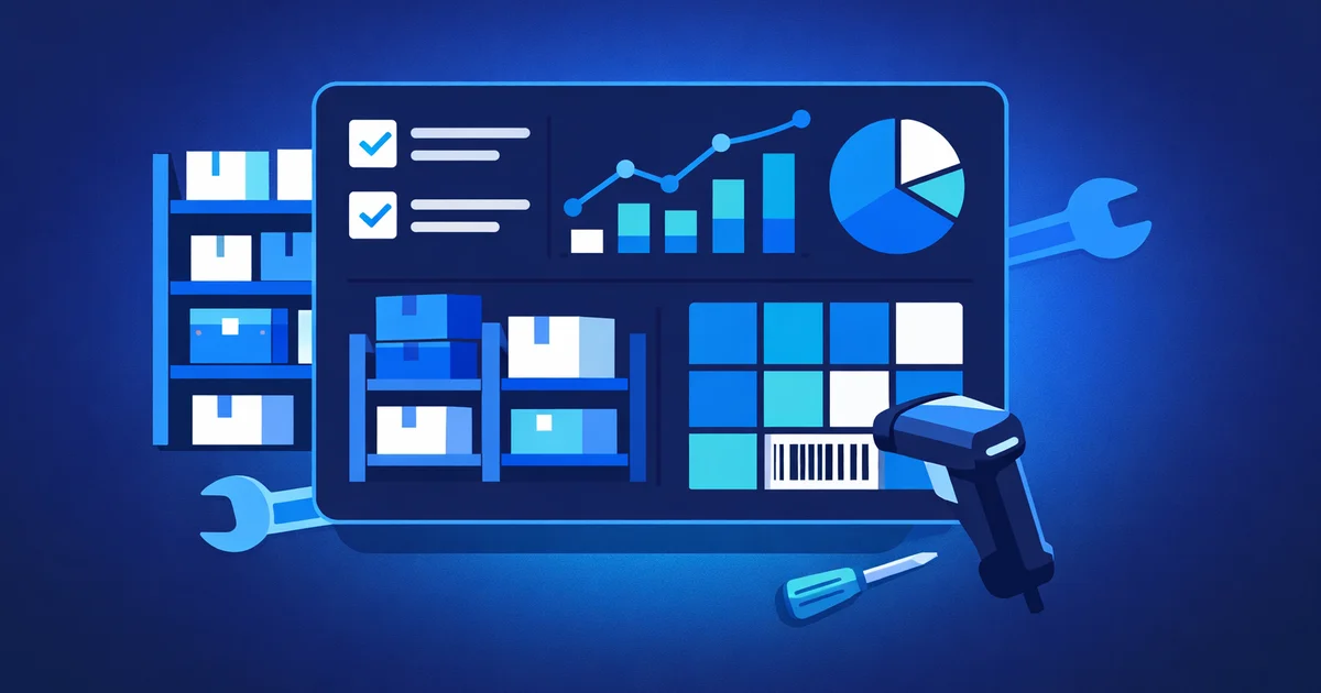 Учёт запчастей в сервисном центре: от хаоса к системе